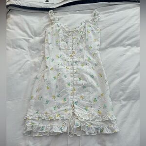 For love and lemons floral mini dress